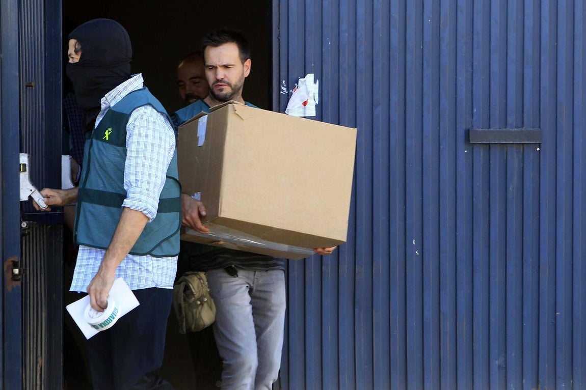 La detención de los responsables de Magrudis, en imágenes