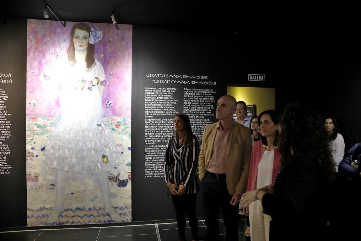 La exposición «El oro de Klimt» llega al Pabellón de la Navegación de Sevilla