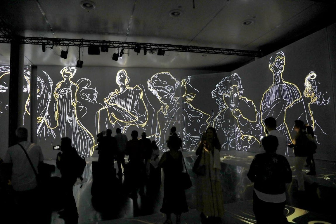 La exposición «El oro de Klimt» llega al Pabellón de la Navegación de Sevilla