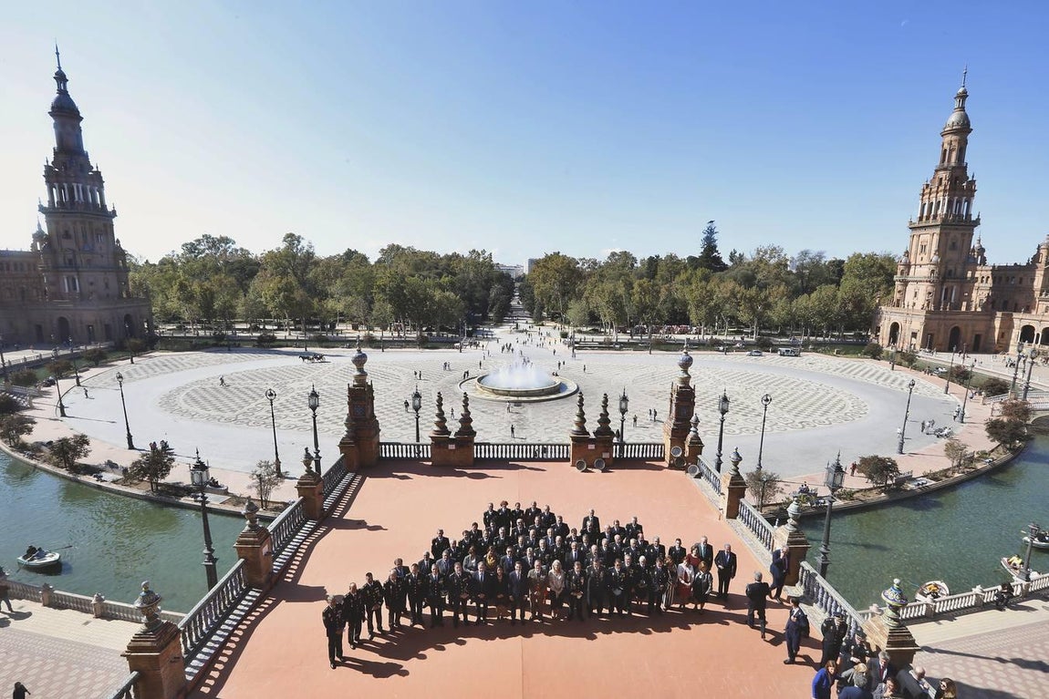 25 aniversario de la Policía autonómica de Andalucía, en Sevilla