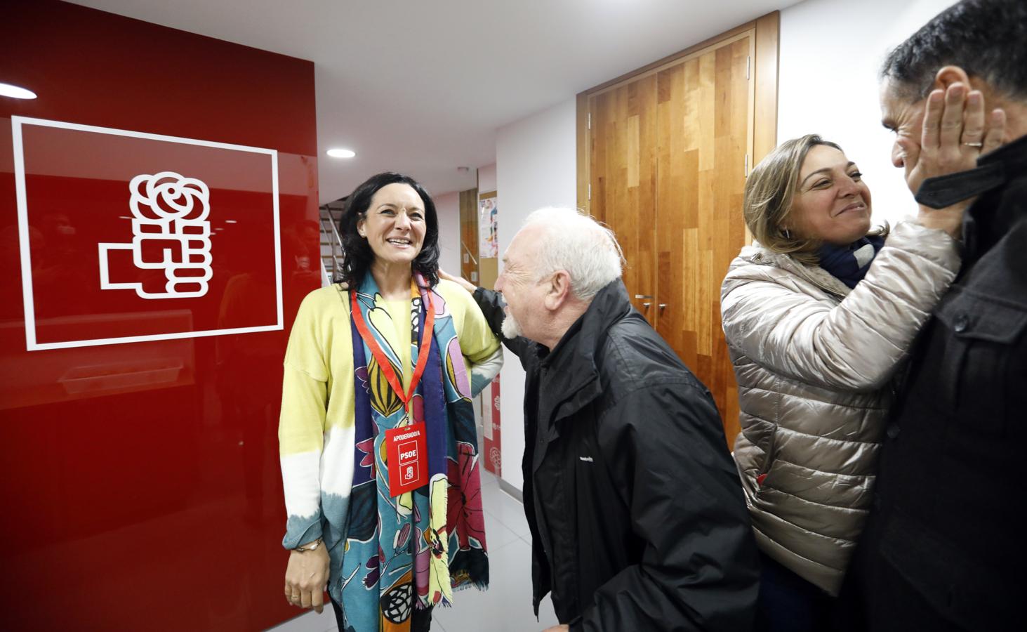 La noche de las elecciones generales en Córdoba para el PSOE, en imágenes
