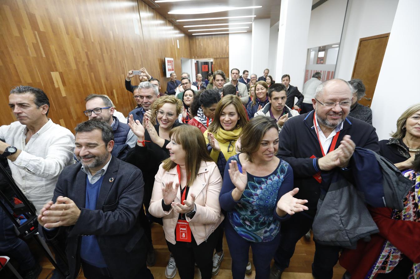 La noche de las elecciones generales en Córdoba para el PSOE, en imágenes