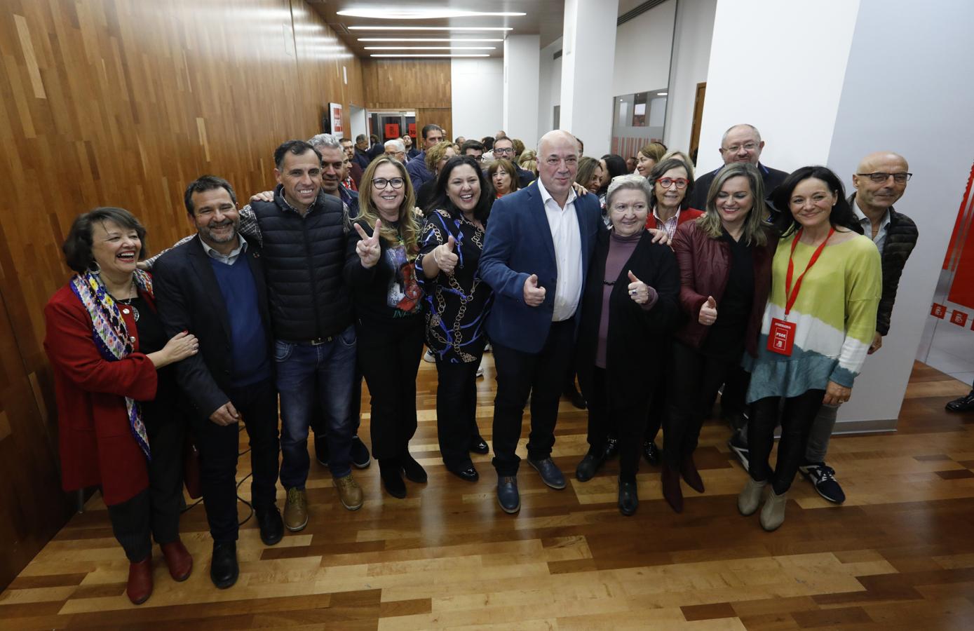 La noche de las elecciones generales en Córdoba para el PSOE, en imágenes