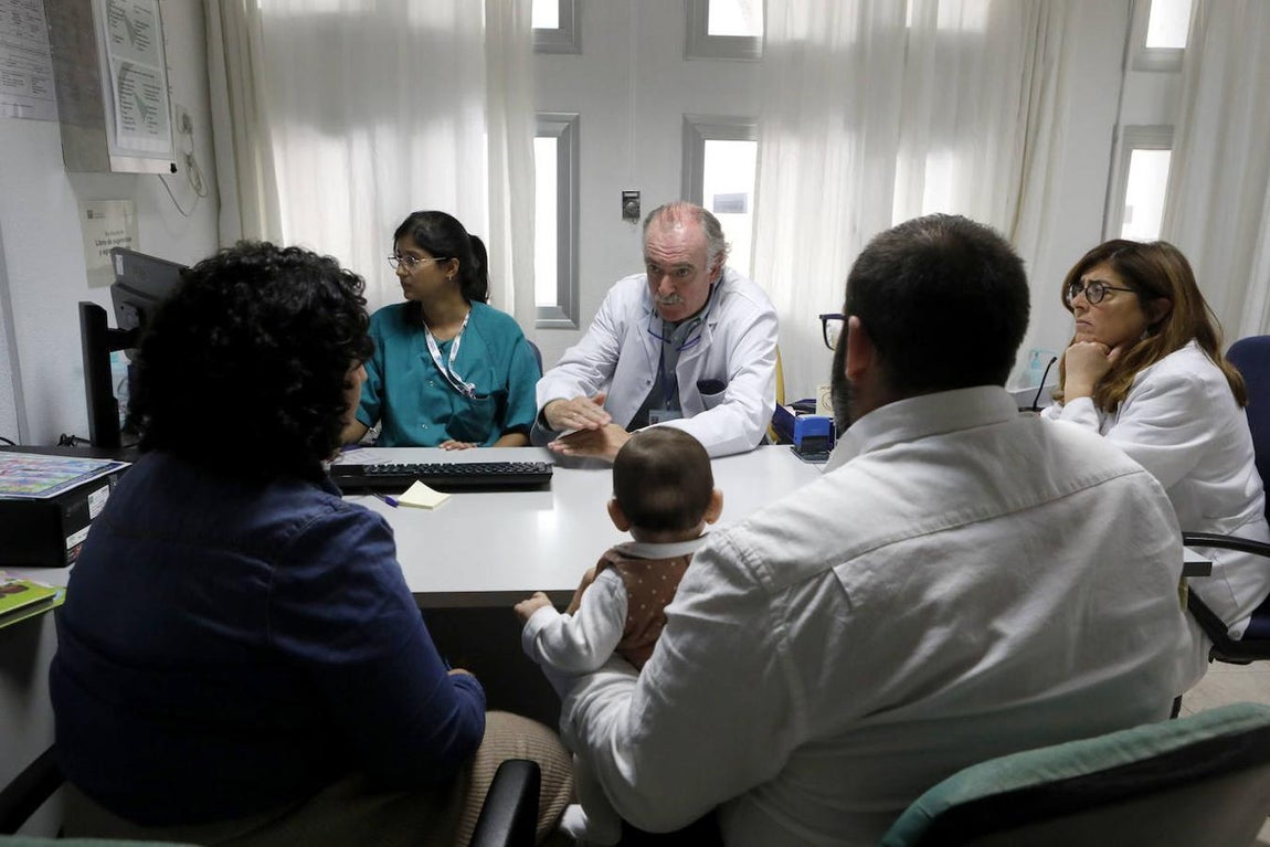 La labor de los expertos del Reina Sofía en cálculo renal en niños, en imágenes