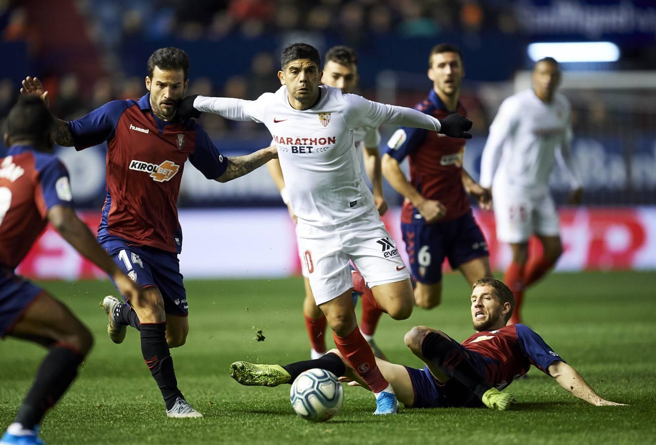 Las mejores imágenes del CA Osasuna - Sevilla FC