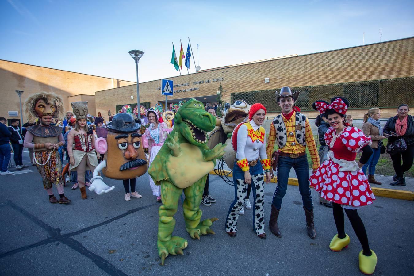 Visita del Cartero Real al Hospital Virgen del Rocío