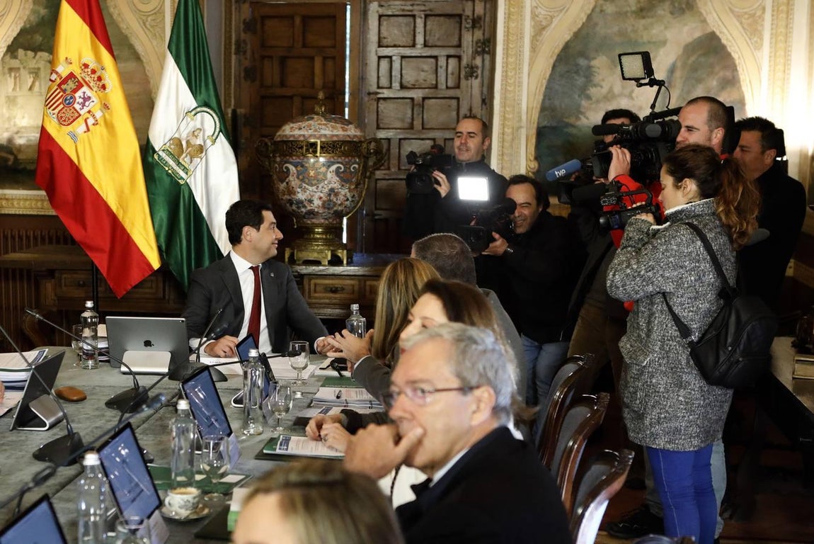 La reunión del Consejo de Gobierno de la Junta en Córdoba, en imágenes