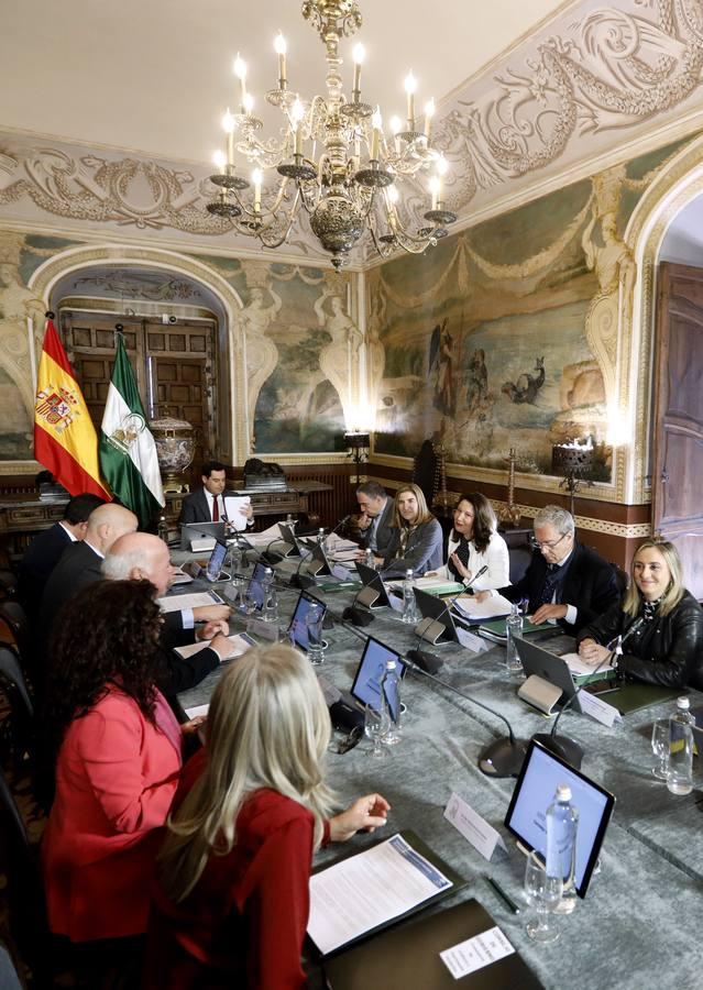La reunión del Consejo de Gobierno de la Junta en Córdoba, en imágenes