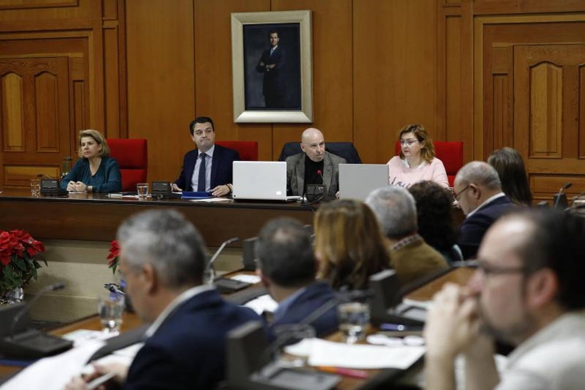 El último Pleno del año en el Ayuntamiento de Córdoba, en imágenes