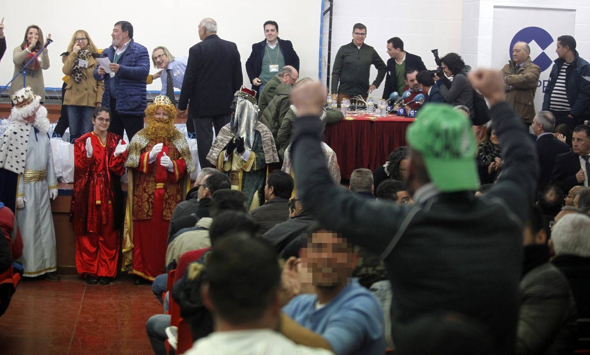 En imágenes, visita de los Reyes Magos al centro penitenciario Sevilla I