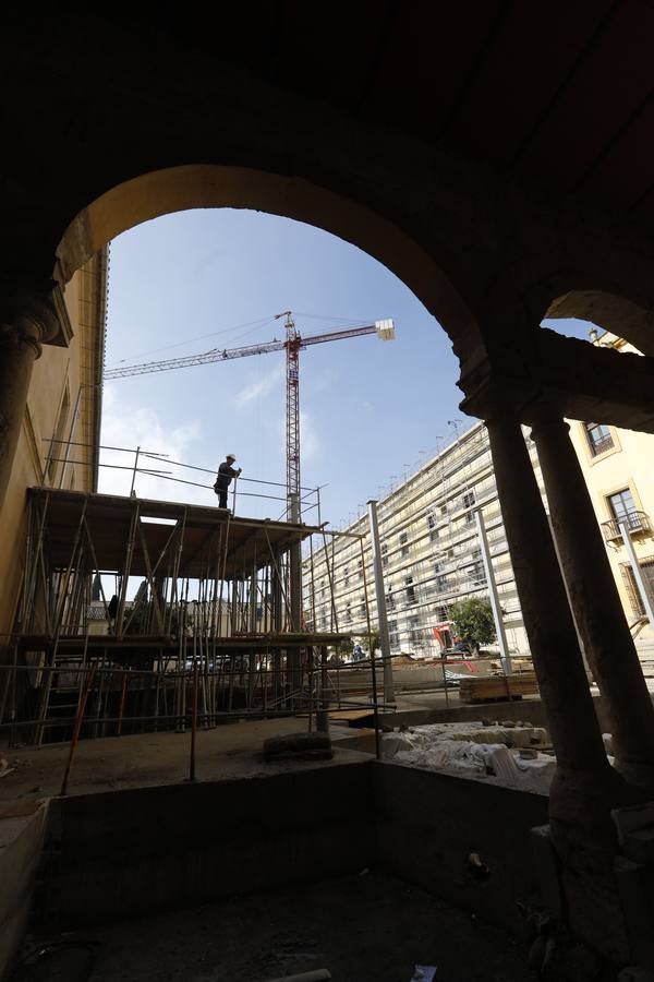 Las obras del Palacio Episcopal de Córdoba, en imágenes