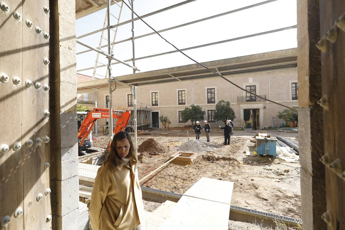 Las obras del Palacio Episcopal de Córdoba, en imágenes