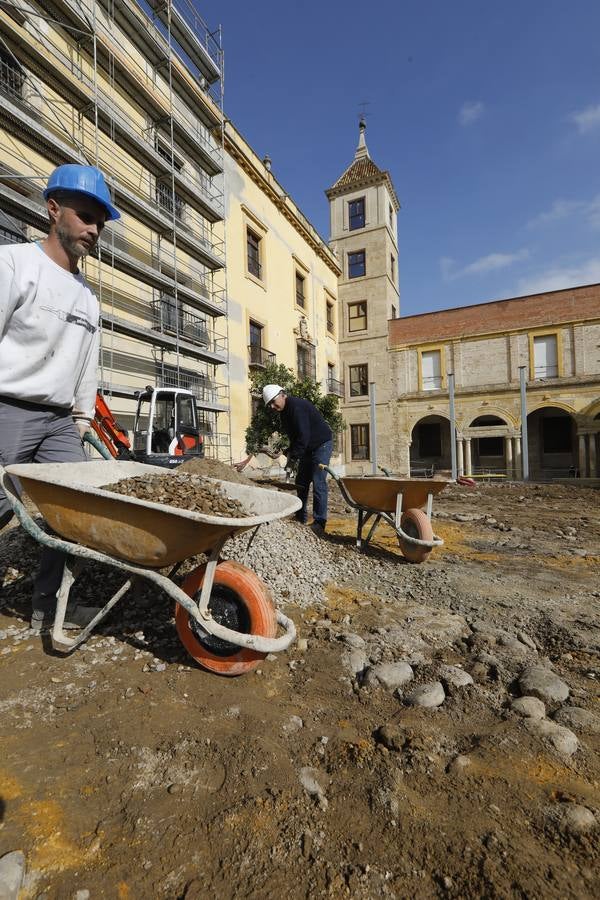 Las obras del Palacio Episcopal de Córdoba, en imágenes