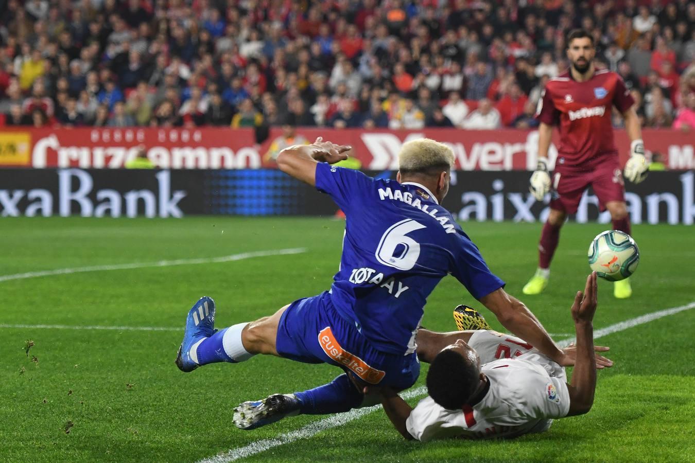 El Sevilla-Alavés (1-1) del Pizjuán, en imágenes