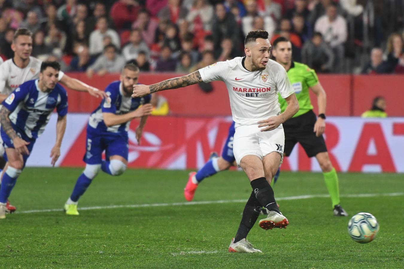 El Sevilla-Alavés (1-1) del Pizjuán, en imágenes