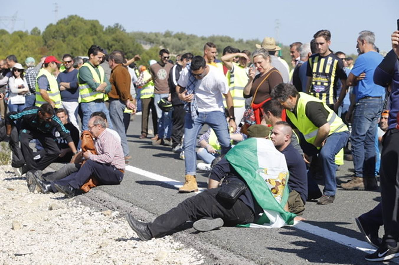 La marcha de agricultores y ganaderos en Lucena, en imágenes (II)