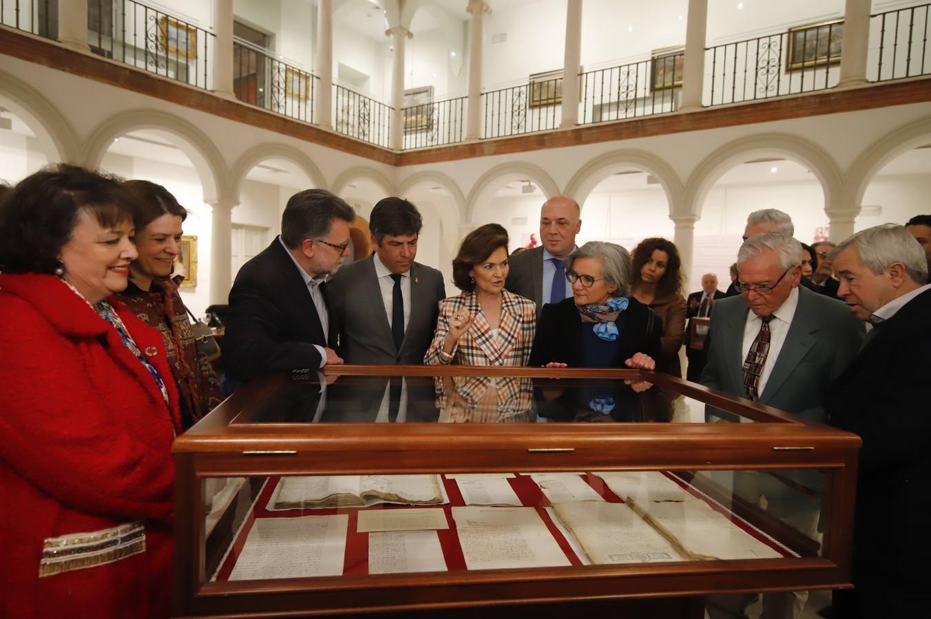 El homenaje al Trienio Liberal en Montilla con Carmen Calvo, en imágenes