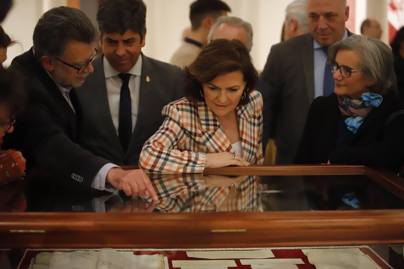 El homenaje al Trienio Liberal en Montilla con Carmen Calvo, en imágenes