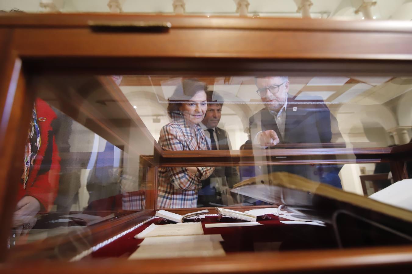 El homenaje al Trienio Liberal en Montilla con Carmen Calvo, en imágenes