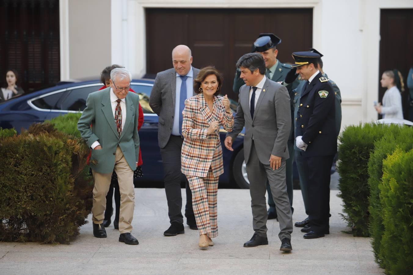El homenaje al Trienio Liberal en Montilla con Carmen Calvo, en imágenes