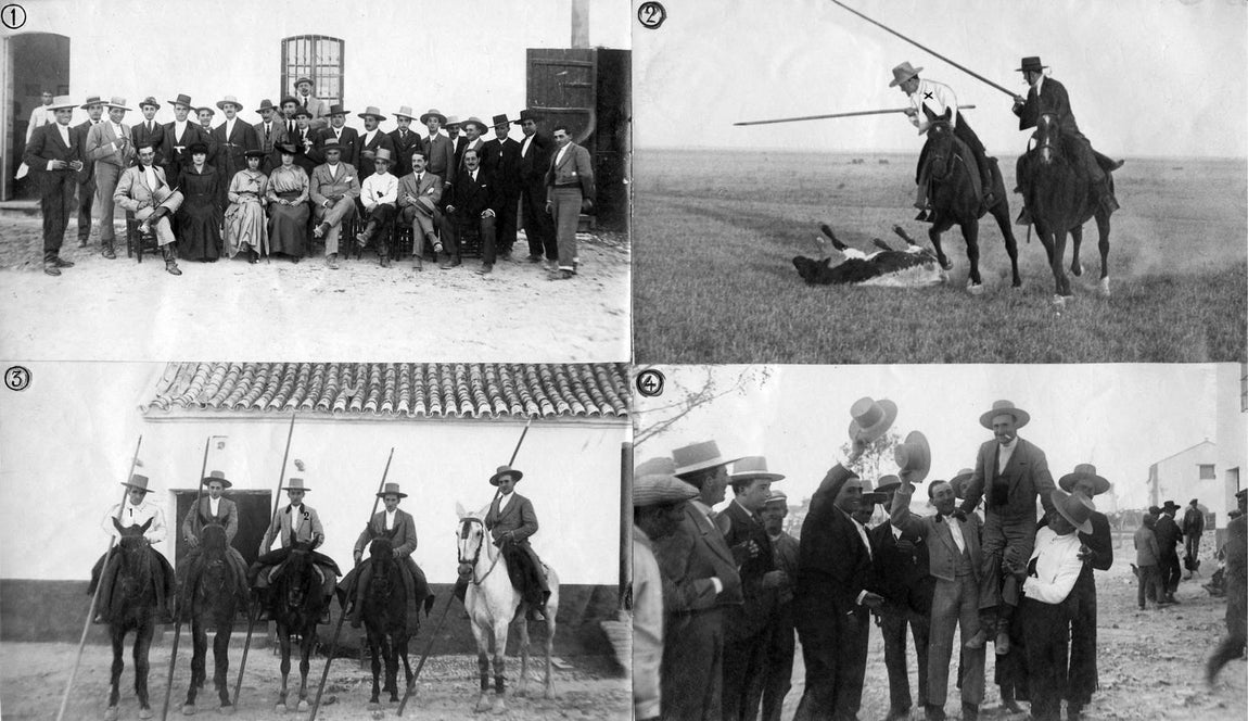 Fiesta taurina en la Marmoleda en Sevilla