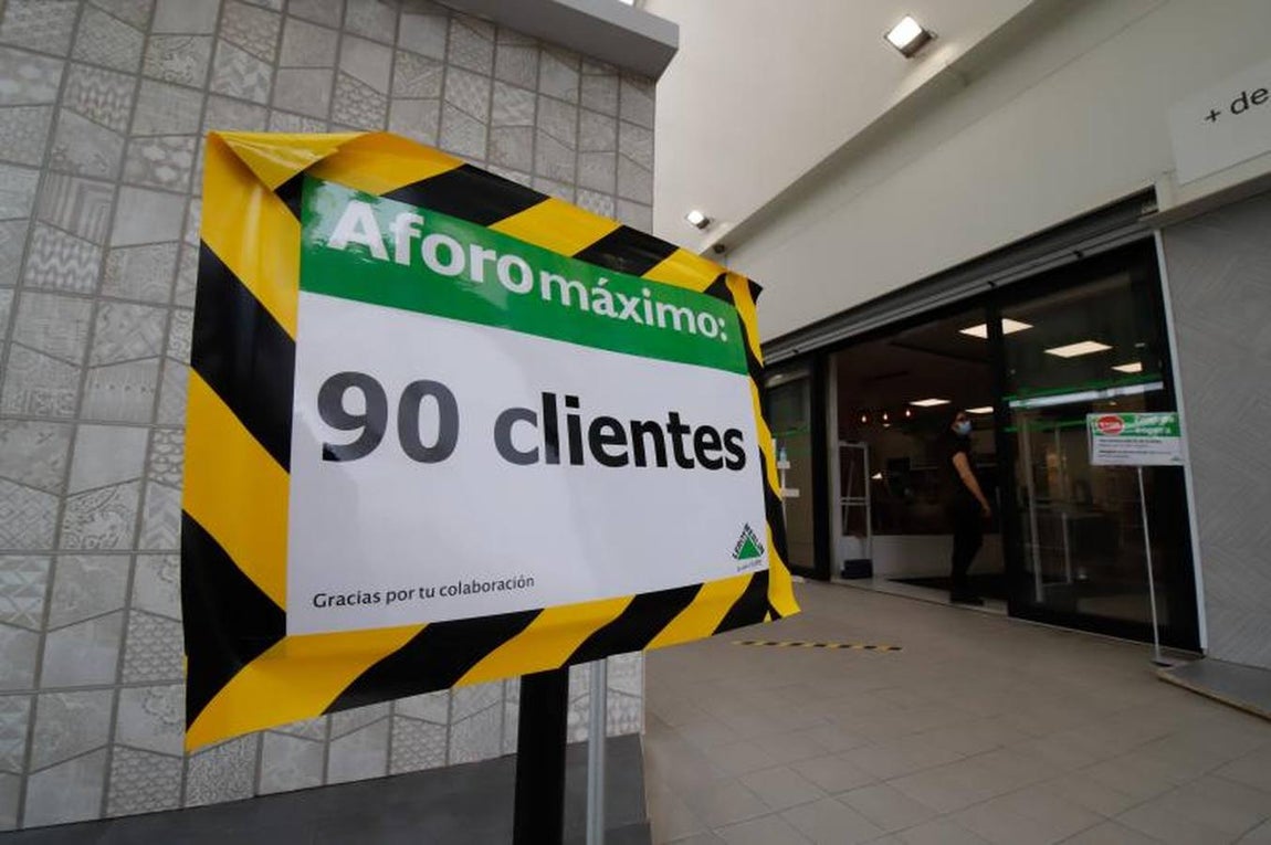 Así se prepara Leroy Merlín en Córdoba para reabrir, en imágenes