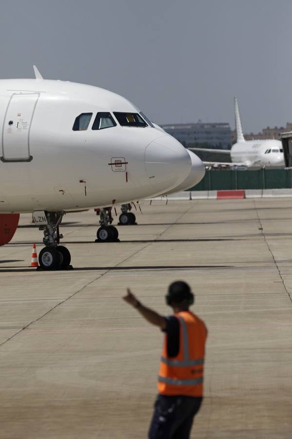 El aeropuerto de Sevilla empieza a operar como punto de entrada de viajeros extranjeros
