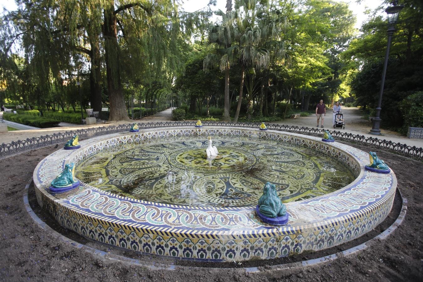 El patrimonio del Parque de María Luisa de Sevilla vuelve a florecer