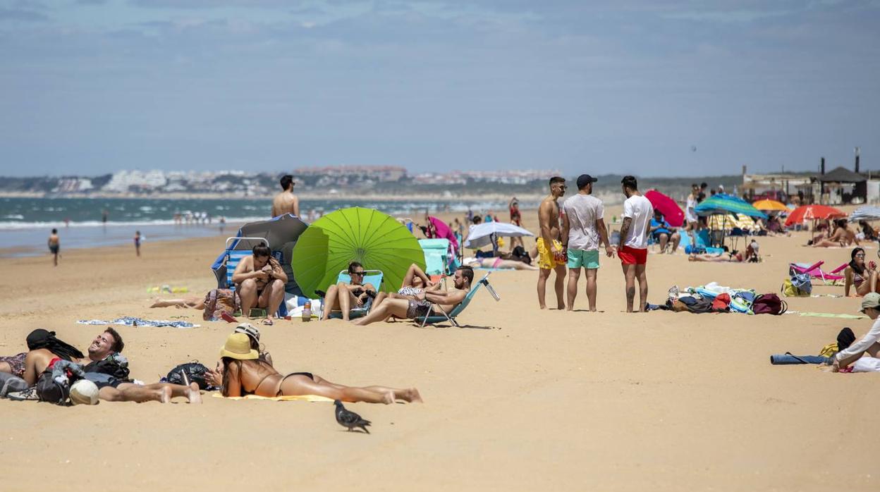 Muchas ganas de playa en Huelva