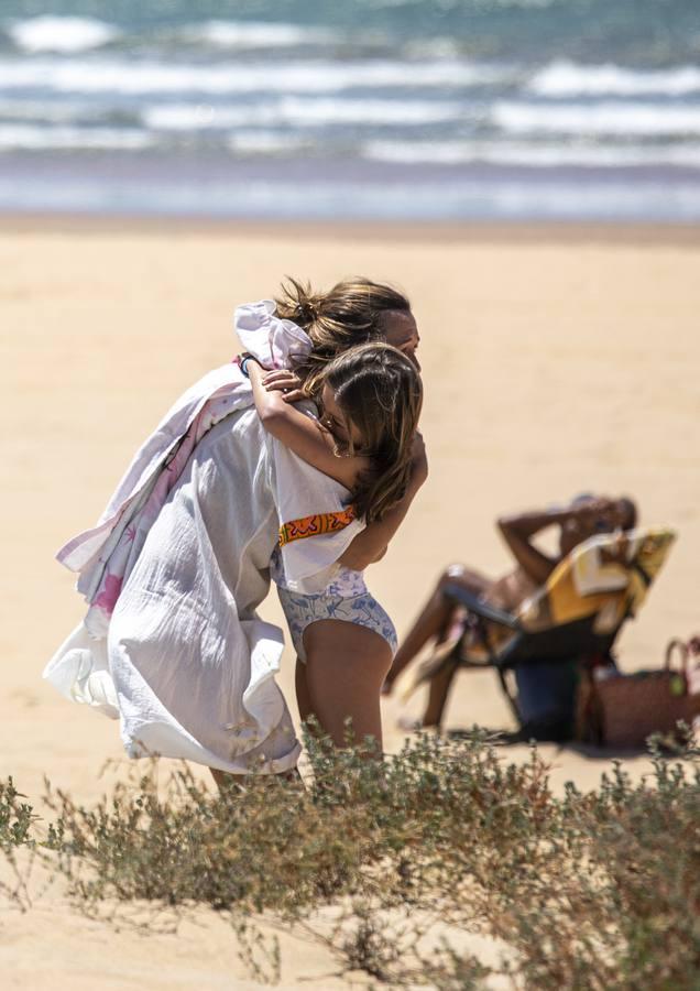 Muchas ganas de playa en Huelva