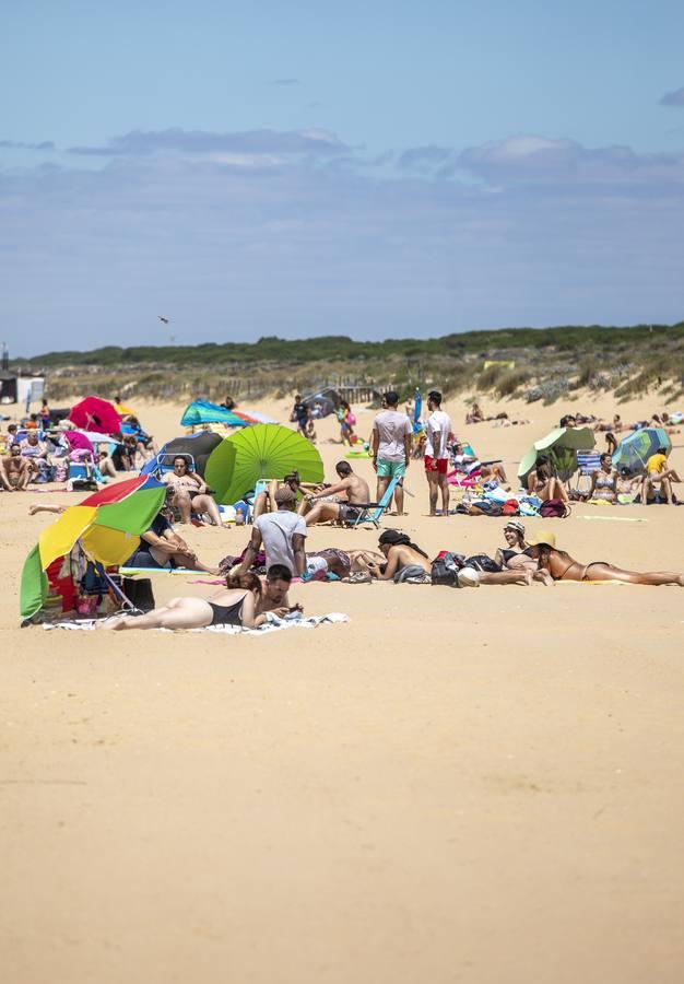 Muchas ganas de playa en Huelva
