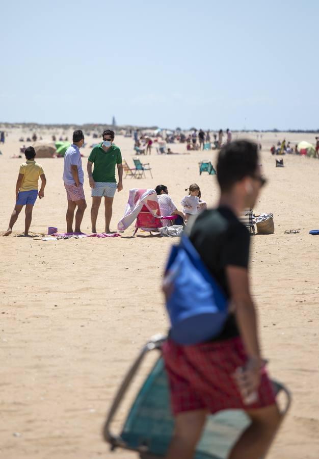 Muchas ganas de playa en Huelva