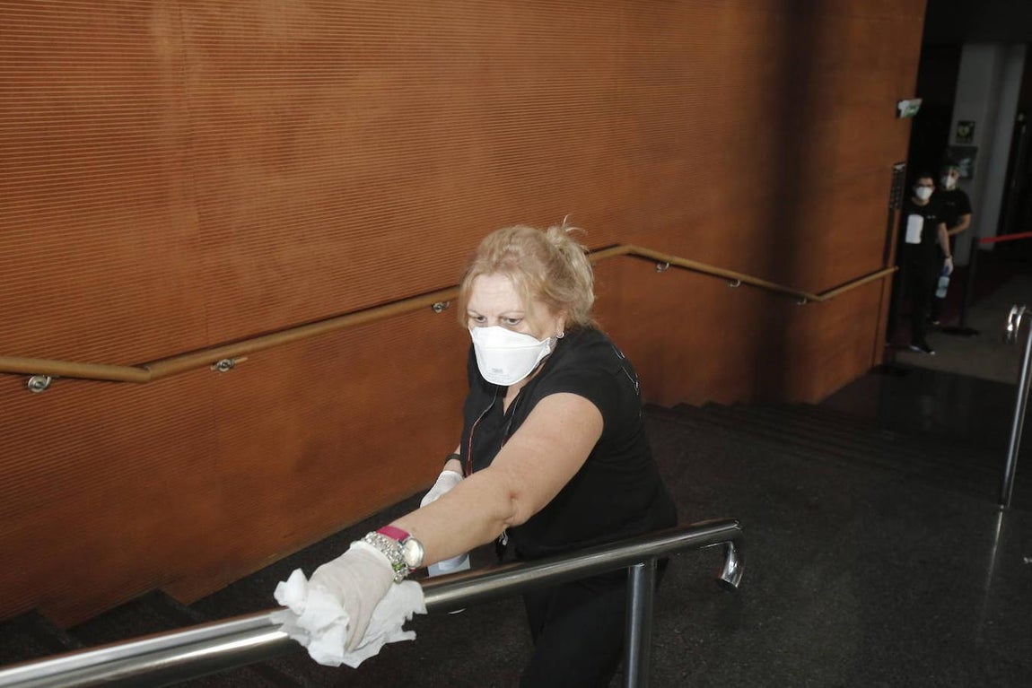 En imágenes, la reapertura de las salas de cine en Córdoba