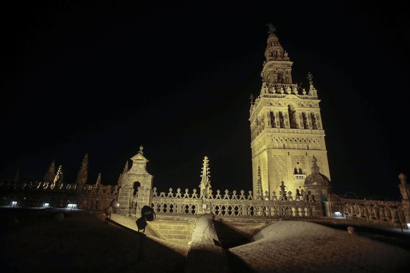 En fotos: la Catedral de Sevilla, bajo las estrellas