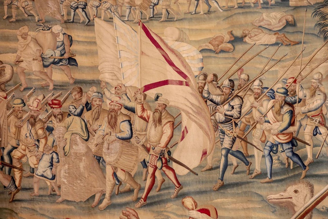 Vuelve a poder visitarse el Salón de los Tapices del Real Alcázar de Sevilla