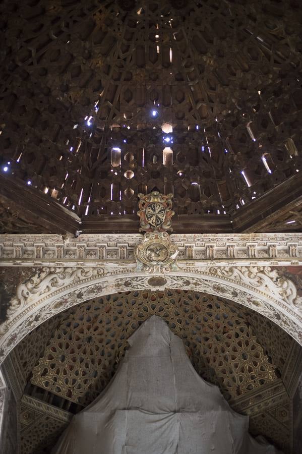 El estado de las obras de restauración de la iglesia del convento Madre de Dios