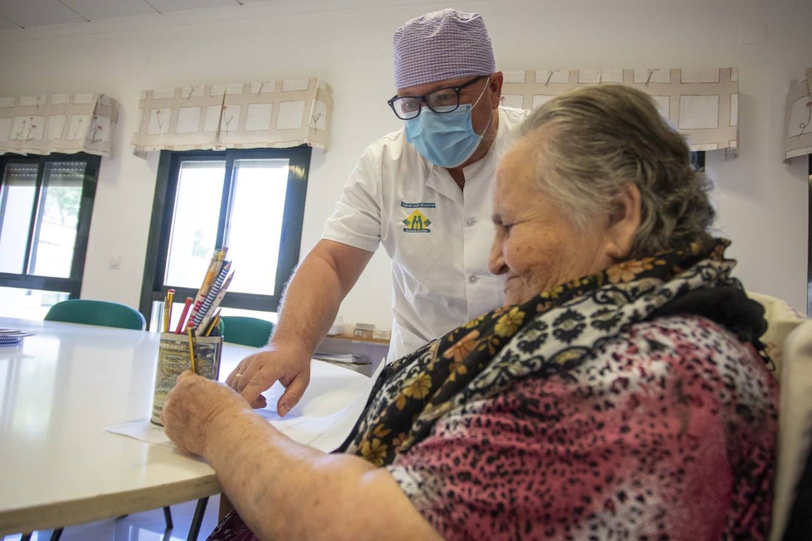 El día a día en una residencia de ancianos de Andalucía en la nueva normalidad