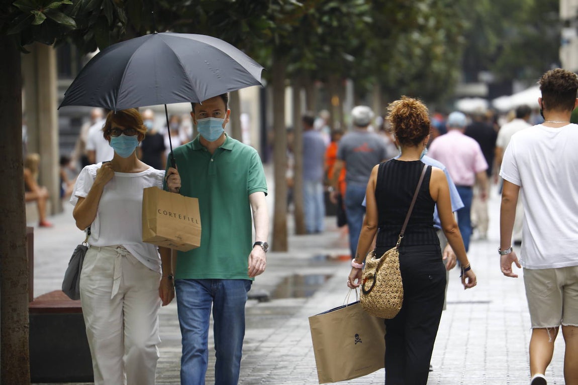 El lluvioso lunes en Córdoba, en imágenes