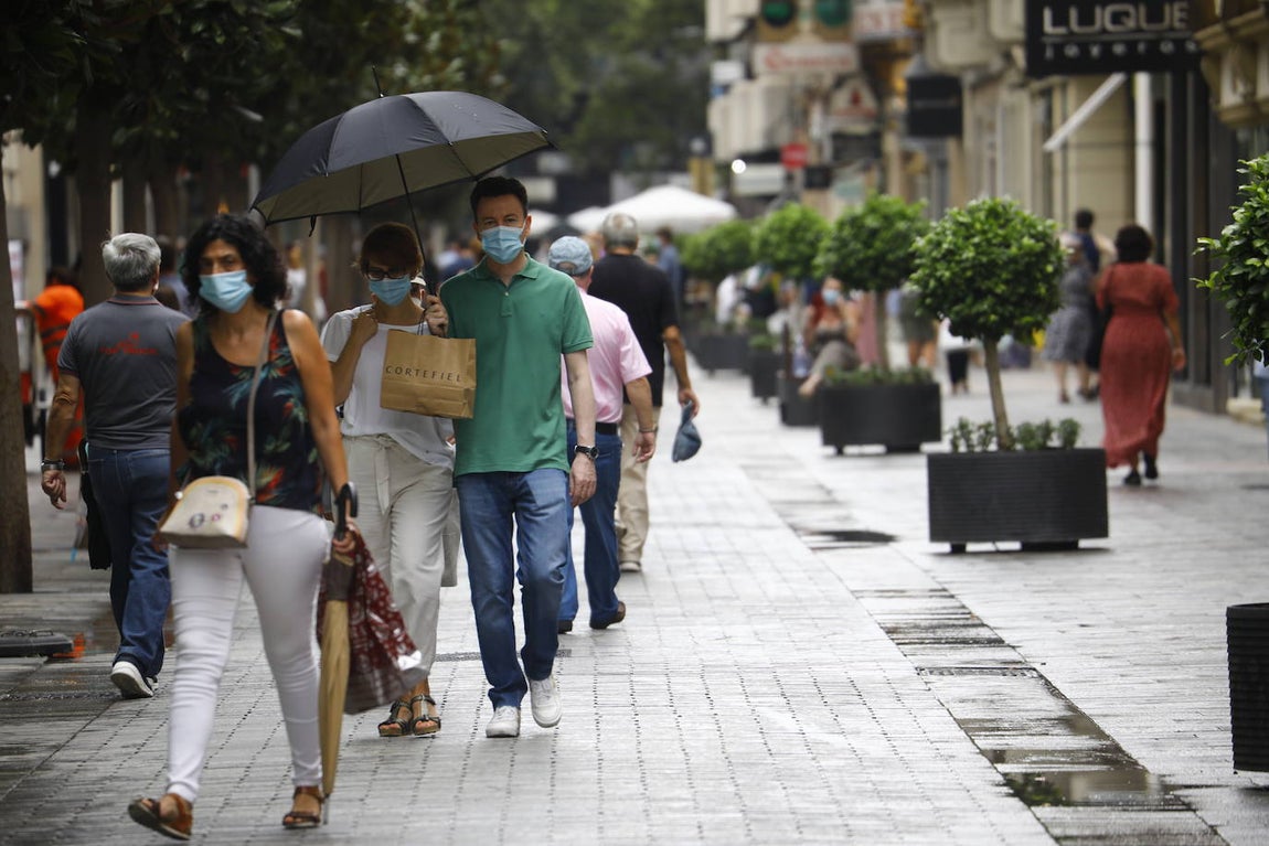 El lluvioso lunes en Córdoba, en imágenes