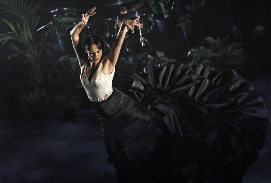 La Piñona y su «Abril» en la Bienal de Flamenco de Sevilla