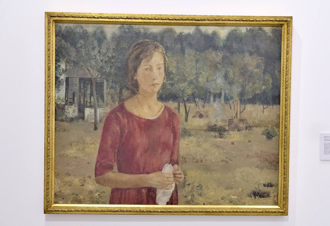 Inauguración de la exposición de Carmen Laffón en la Fundación Cajasol