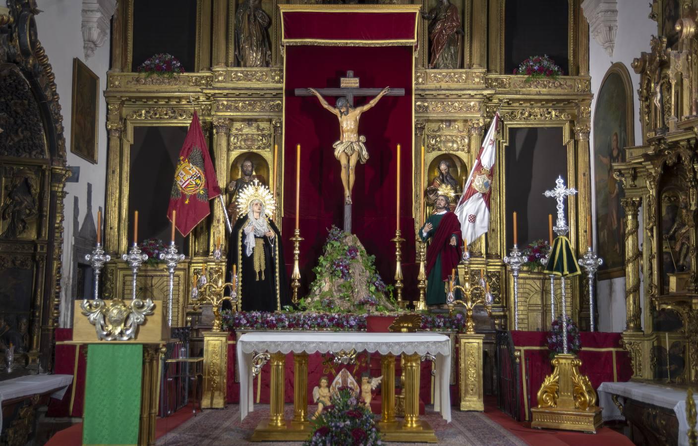 El altar extraordinario del 425 aniversario de la Lanzada