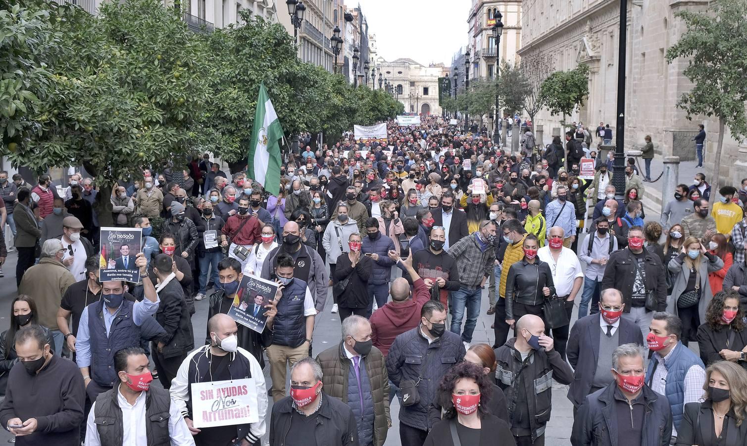 Los hosteleros de Sevilla, en pie de guerra