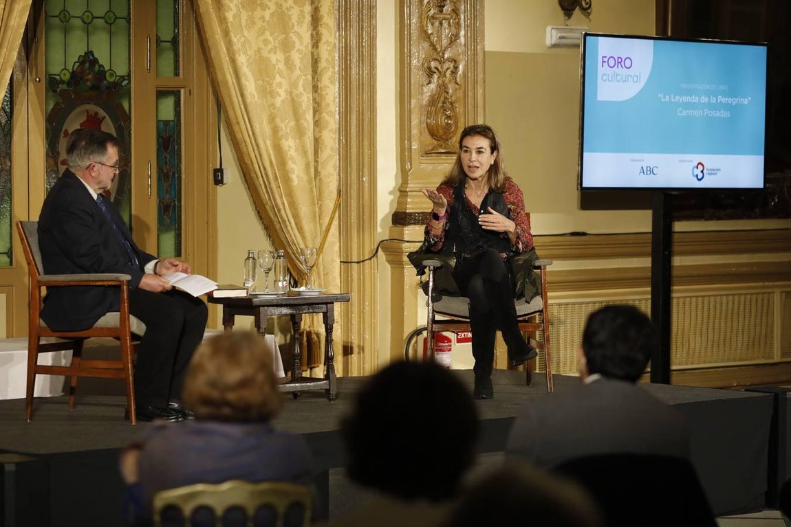 Carmen Posadas, en el Foro Cultural de ABC Córdoba
