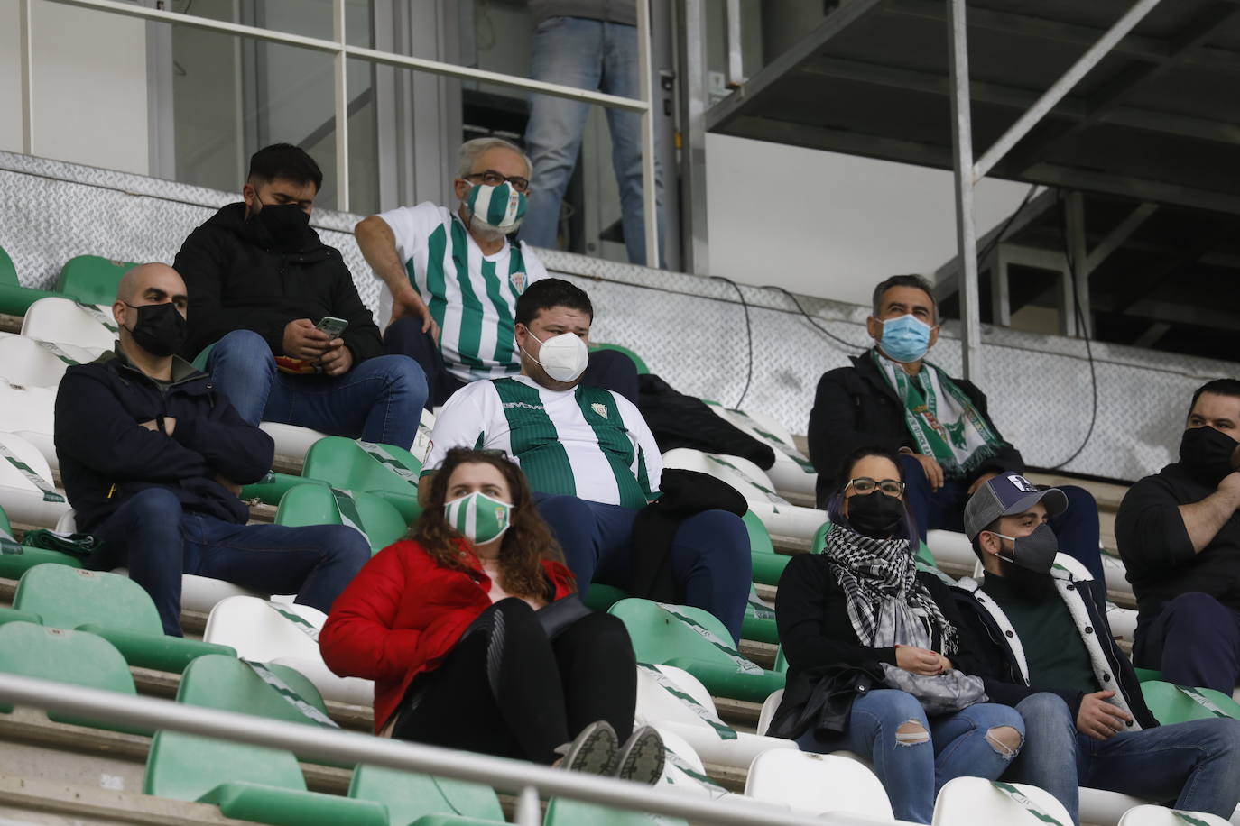 El regreso de la afición del Córdoba CF a El Arcángel, en imágenes