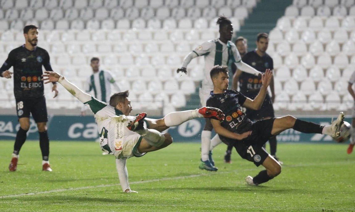 La goleada del Córdoba CF a El Ejido, en imágenes