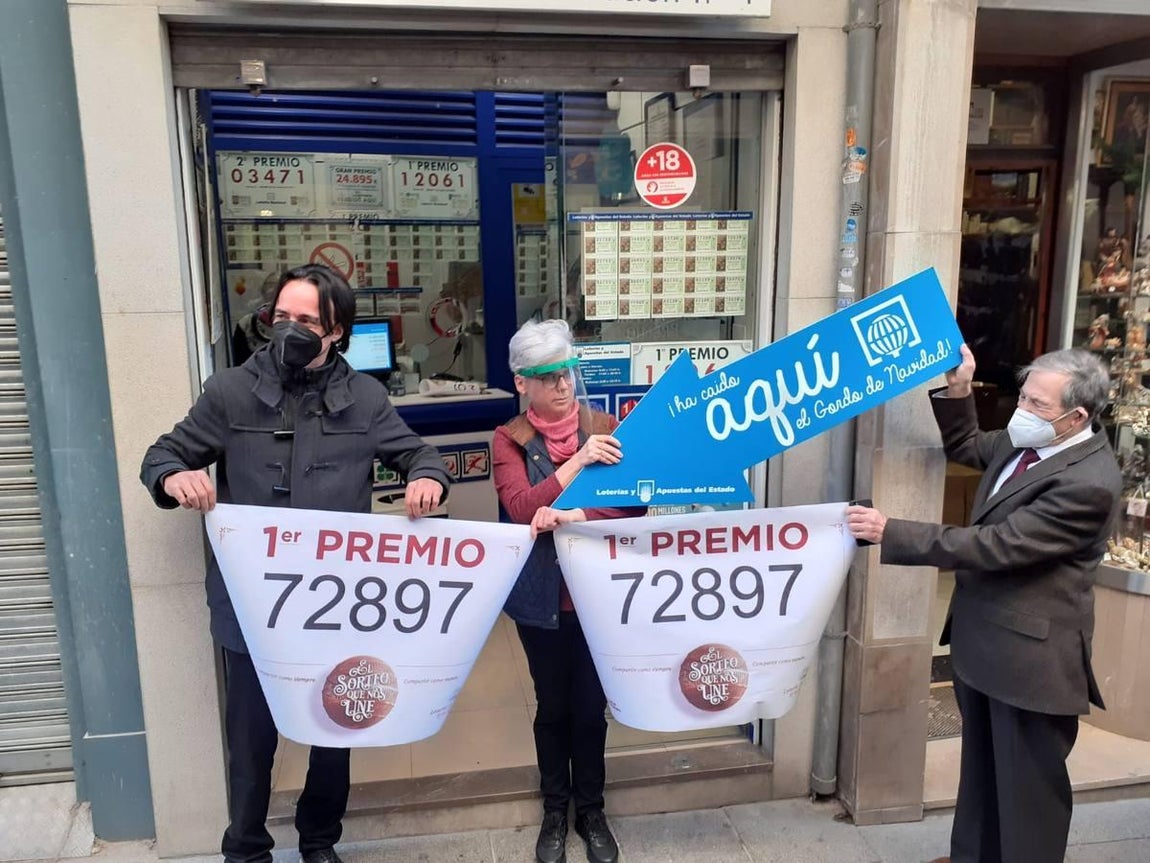 El Gordo de la Lotería de Navidad 2020 deja 180 millones en Granada