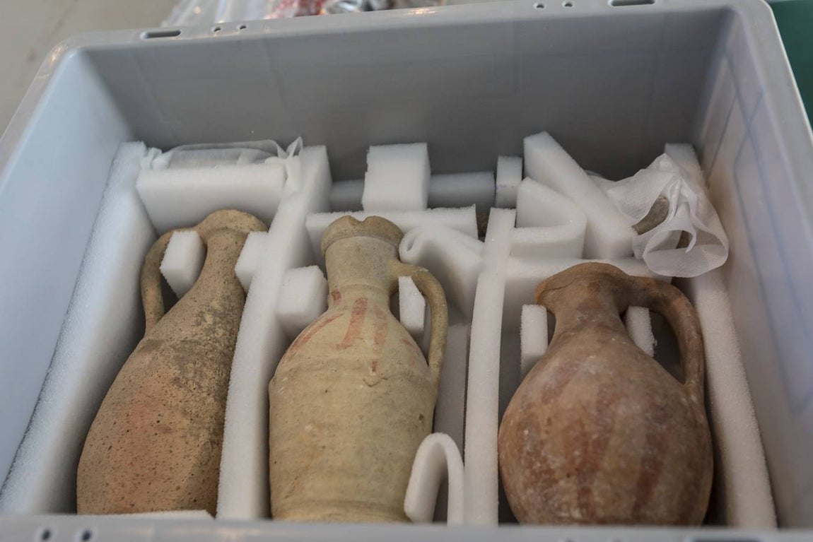 Las obras en el Arqueológico han sacado a luz piezas ocultas