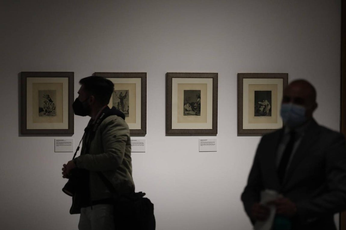 «Las mujeres de Goya» en la Fundación Cajasol de Córdoba, en imágenes