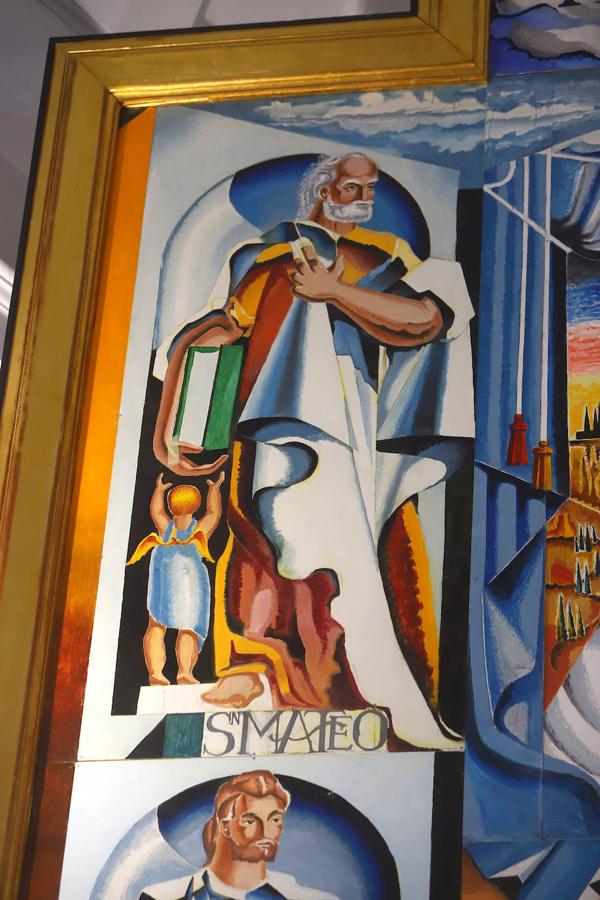 Las pinturas de José Rebollo para la iglesia de Jesús Divino Obrero de Córdoba, en imágenes